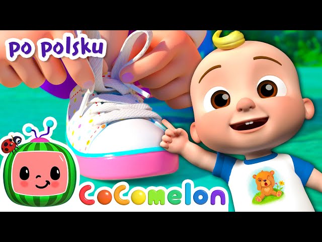 Sznurowanie bucików | CoComelon po polsku 🍉🎶 Piosenki dla dzieci