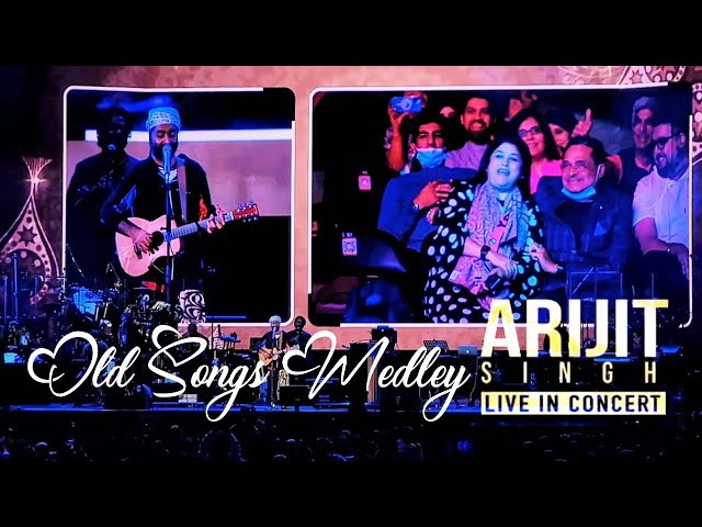 Arijit singh Live - Old Songs medley -  etihad arena yas Island - Abu Dhabi - 19 Nov