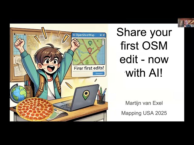 Share your first OSM edit - now with AI! – Martijn van Exel