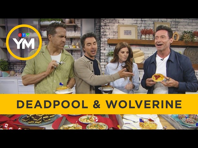 Canada vs Australia Food Taste Test with Ryan Reynolds & Hugh Jackman | Your Morning