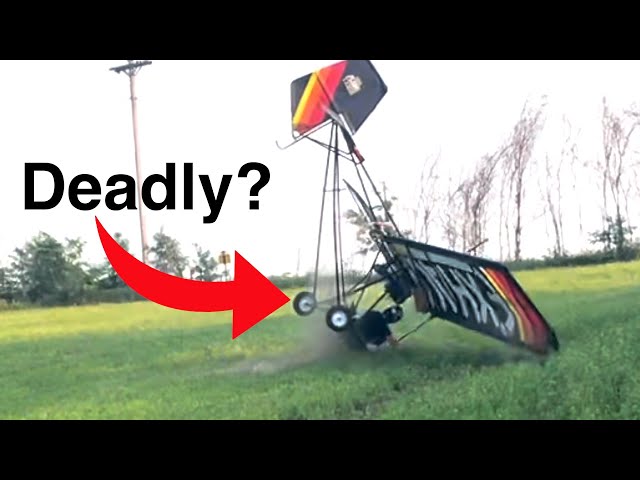 Guy Crashes in a Small Airplane!