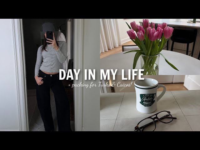 spend the morning with me, my favorite daily rituals + packing for vacation!