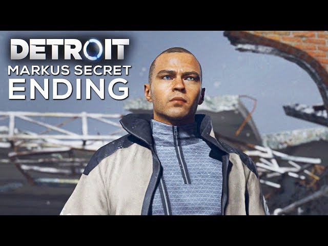 Markus Secret Ending (Markus Leaves Jericho Forever) - DETROIT BECOME HUMAN