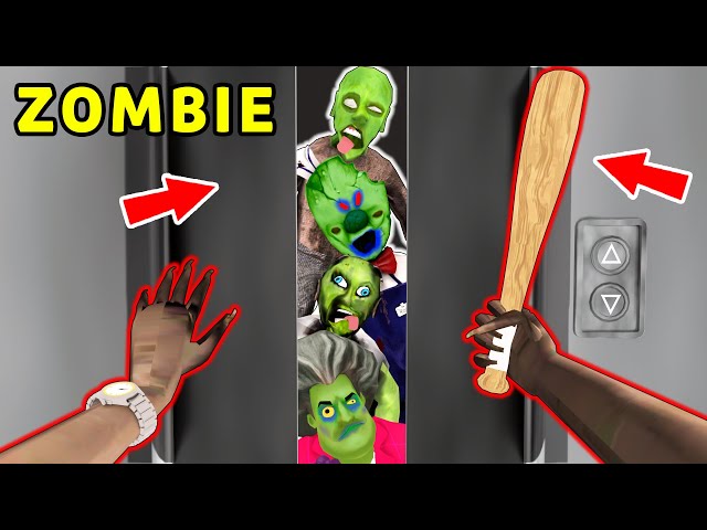 Granny vs Army Zombie vs Scary Teacher 3D - funny horror animation parody (p.353)