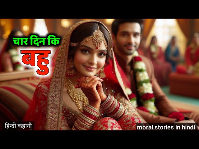 चार दिन कि बहू |char din ki bahu|latest hindi story|moral stories