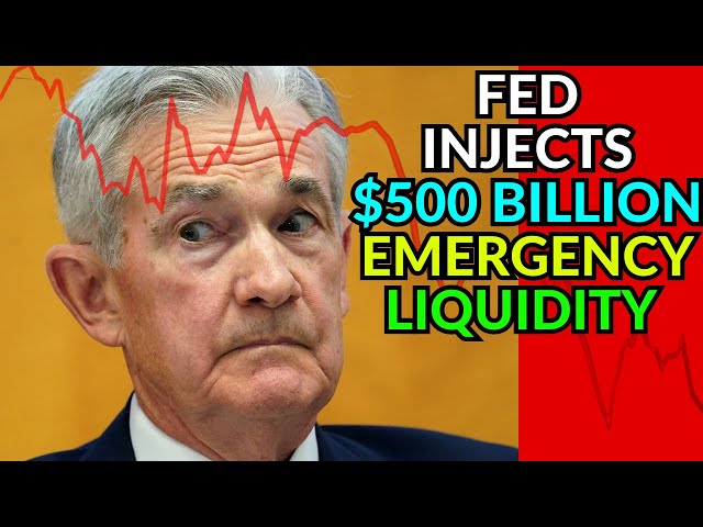 Fed bails out banks for $500 Billion