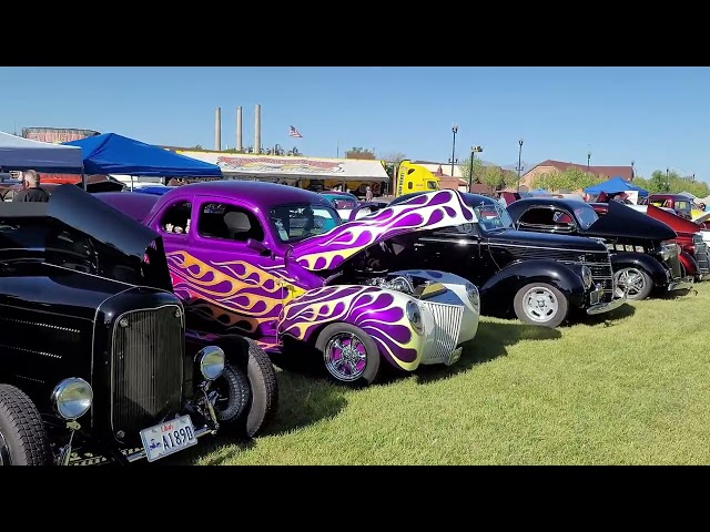 Classic car show stops around the USA