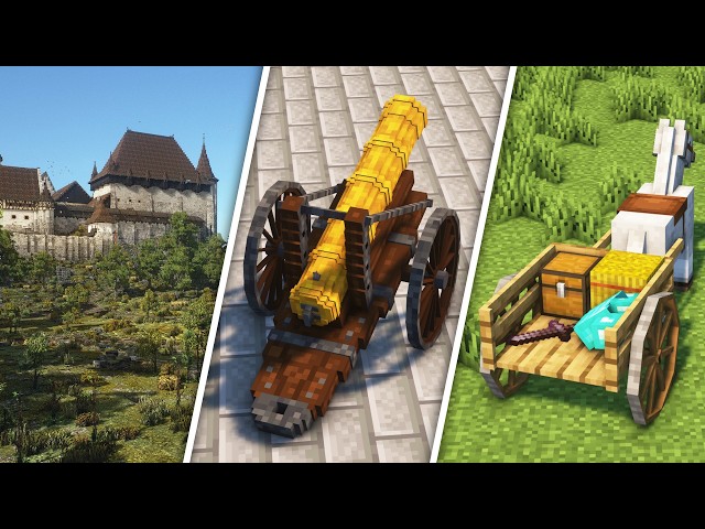 20 Medieval Minecraft Mods 2025 (Forge & Fabric)