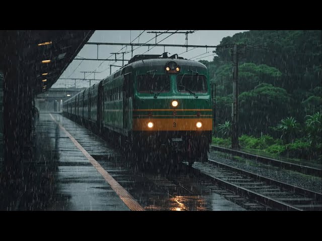 Som de Chuva para Dormir e Relaxar 🌧 Tela Preta 24/7 🌧 Barulho de Chuva Forte e Trovões para Dormir