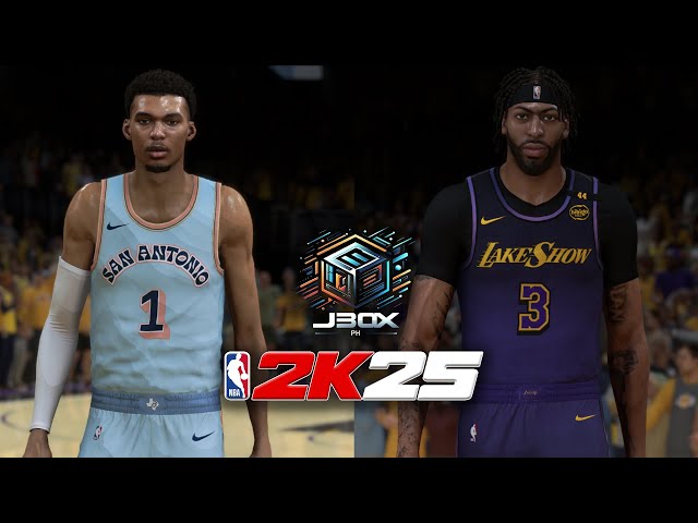 NBA 2K25 PC New Gen Mods | San Antonio Spurs vs Los Angeles Lakers