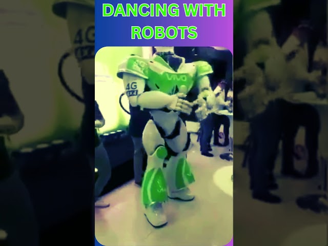 🤖🔥 Dancing Robot vs Human – Who Did It Better? #shorts