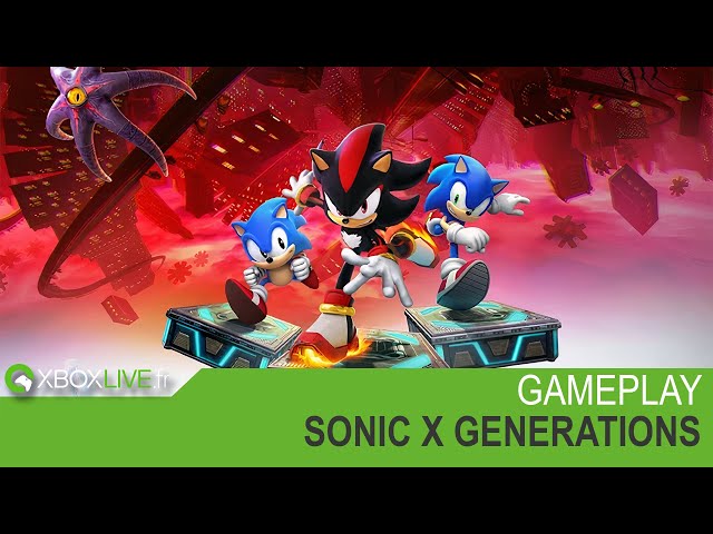 GAMEPLAY Xbox Series X - Sonic X Shadow Generations | Monde Shadow