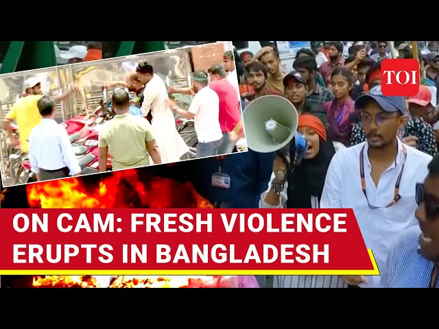 Bangladesh: Fresh Violence In Dhaka; Hasina Supporters Chased & Attacked By Armed Protesters