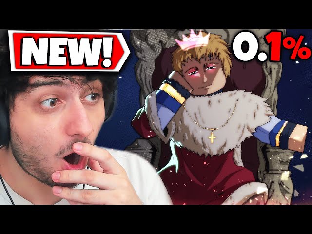 Evolving the OVERPOWERED 0.1% Wizard King Julius in Roblox... (Anime Reborn)