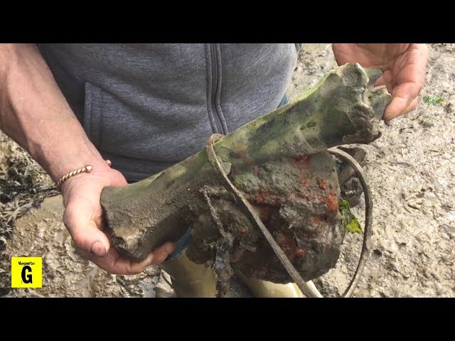 Gruesome Find Magnet Fishing - Caernarfon Castle Wales