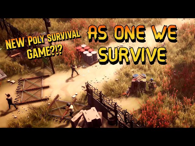 Can I Survive In This New Poly Survival Game?!? As One We Survive