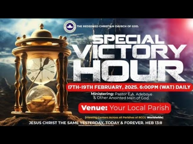 RCCG SPECIAL VICTORY HOUR - DAY 3