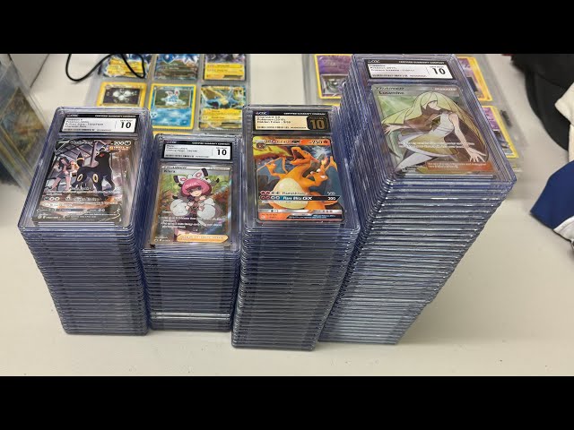 $10,000 CGC Graded Pokémon Cards Return! Over 100 Slabs!