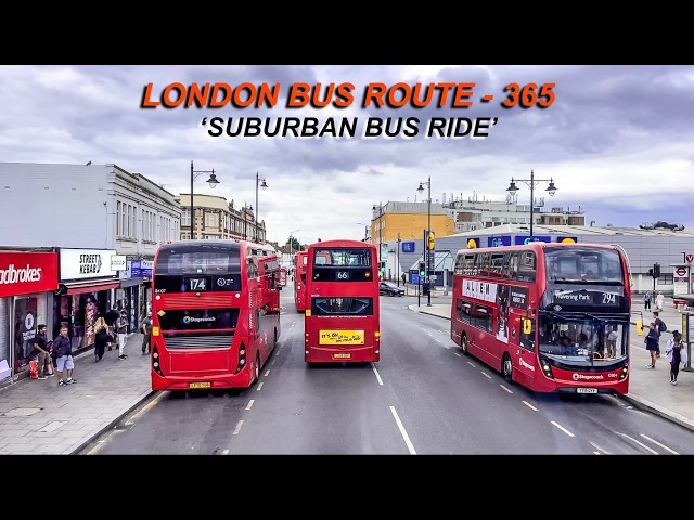 London Bus 365 | Havering Park To Orchard Village | Upper Deck Bus Ride