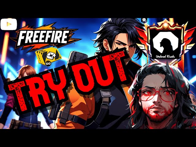 🔴[LIVE] FREEFIRE GUILD TRY OUT OF UNDEAD RIVALS🤍 #freefire #ff #shorts #squad #bd #reaction #tiktok