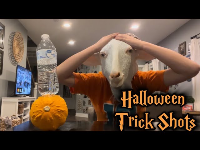 Halloween Trick Shots!