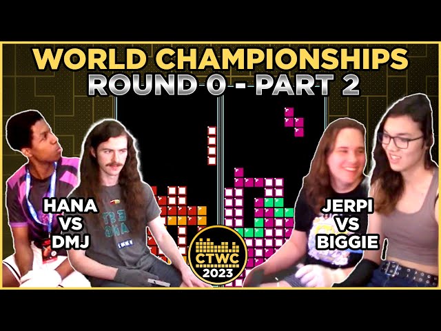 ALL THE DOUBLE FLIPS! | Classic Tetris World Championship 2023