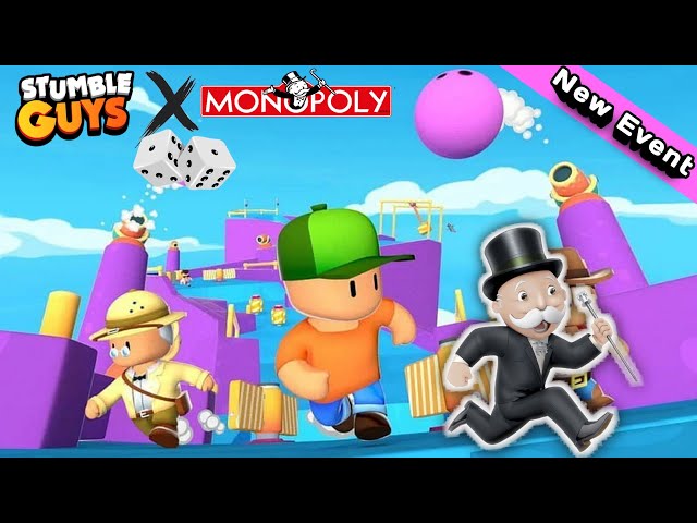 STUMBLE GUYS X MONOPOLY RUSH || BEST FUNNIEST GAMEPLAY 😂 || #youtube #stumbleguys