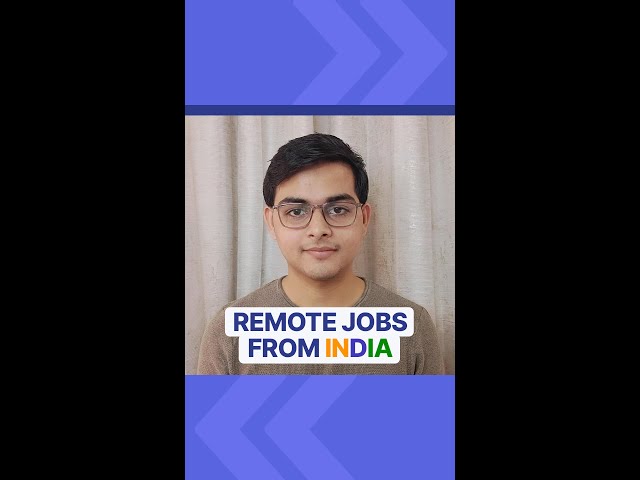 Find Remote Jobs from India and increase your income