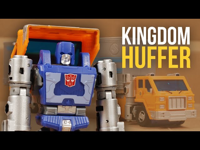 Kingdom HUFFER | Transformers Stop Motion Review