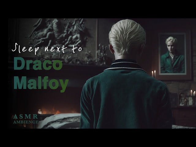 Harry Potter ambience | Sleep next to Draco Malfoy in the Slytherin dorm | ASMR