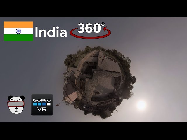 🌍 360° Gujarati Stepwell | Gujarat, India 🇮🇳【GoPro VR Travel | 360 Video】