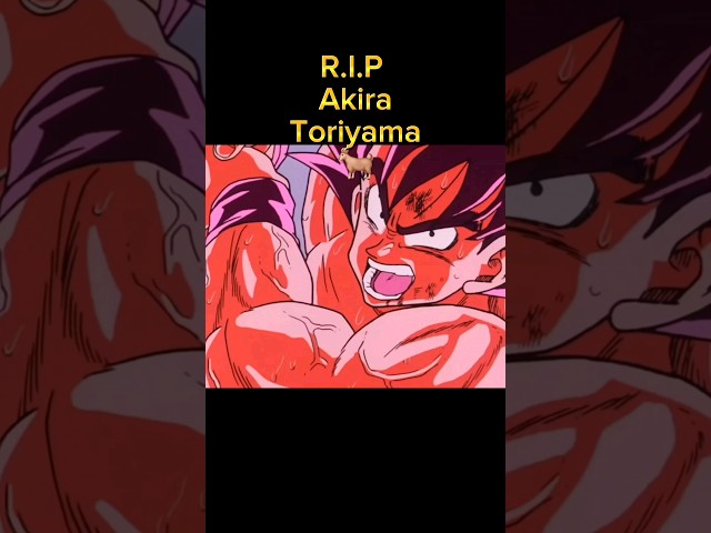 This is actually unreal. Rest in Peace #akiratoriyama