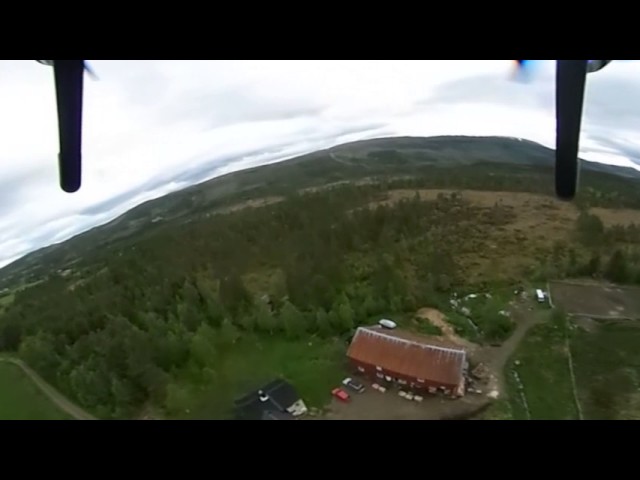 360 - Drone over hest