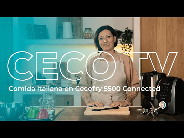 Ceco TV | Comida italiana: Canelones y bocaditos de queso en Cecofry 5500 Connected