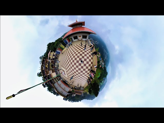 VR |⛩️🌦️ GONJANG MONASTERY 360° VIEW GANGTOK SIKKIM INDIA | 4K