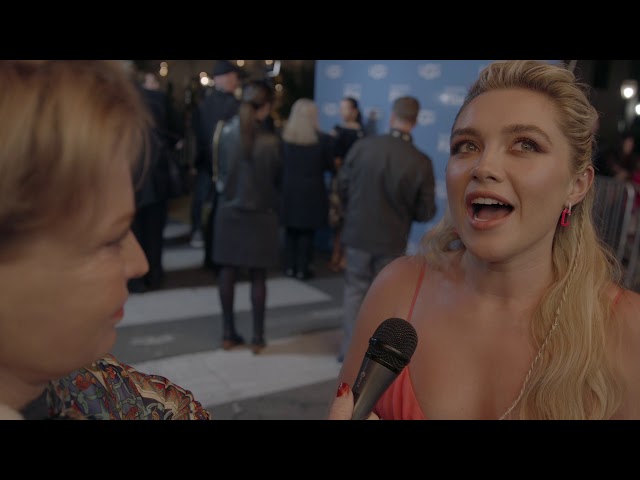 SBIFF 2020: "Little Women" Florence Pugh Red Carpet Interview