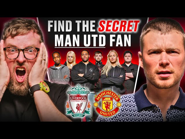 6 'Liverpool Fans' vs Secret Manchester United Fans | Find The Fake Fan