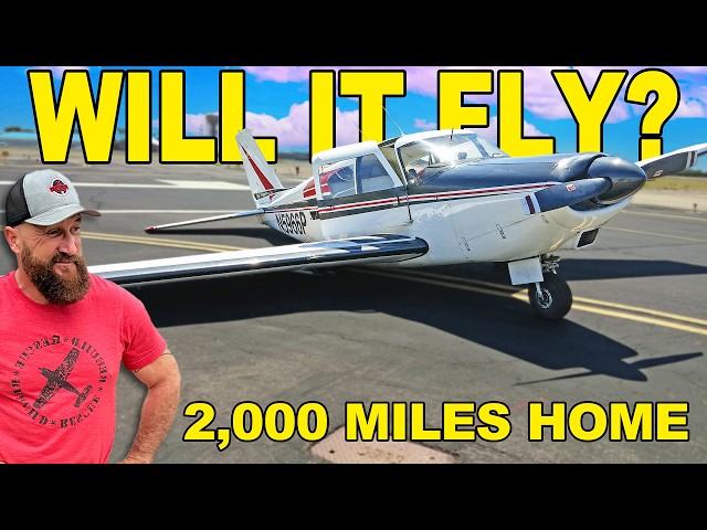 FLYING A FORGOTTEN 66 YEAR OLD AIRPLANE 2000 MILES HOME