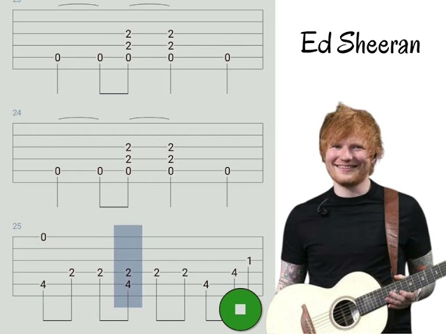 Ed Sheeran - Photograph, Instrumental Arrangement Fingerstyle guitar Tabs tutorial music