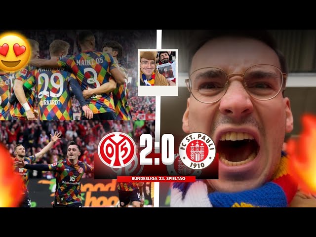 Mainz 05 vs. FC St. Pauli - 3 Punkte zum Fastnachtsspieltag🦘 I STADIONVLOG I Dechent7