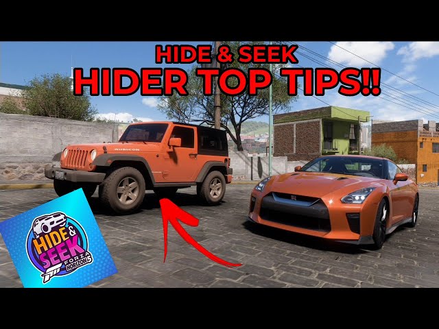 Forza Horizon 5 - Hide & Seek - HIDER Top Hints & Tips