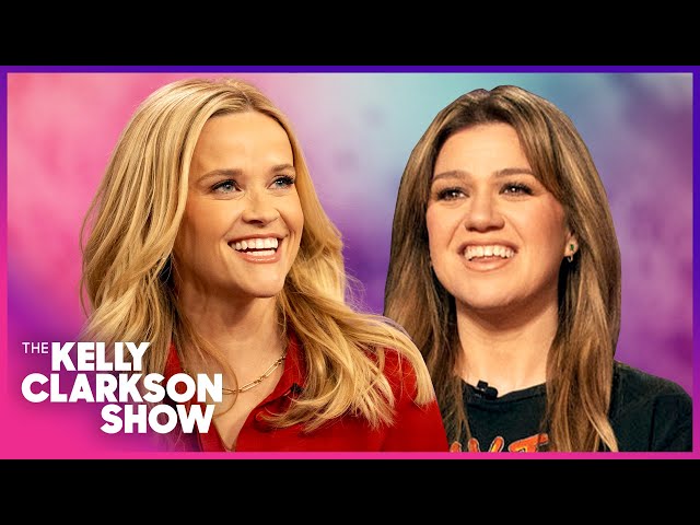 Reese Witherspoon Has Kelly Clarkson's Picture In Her 'Office'