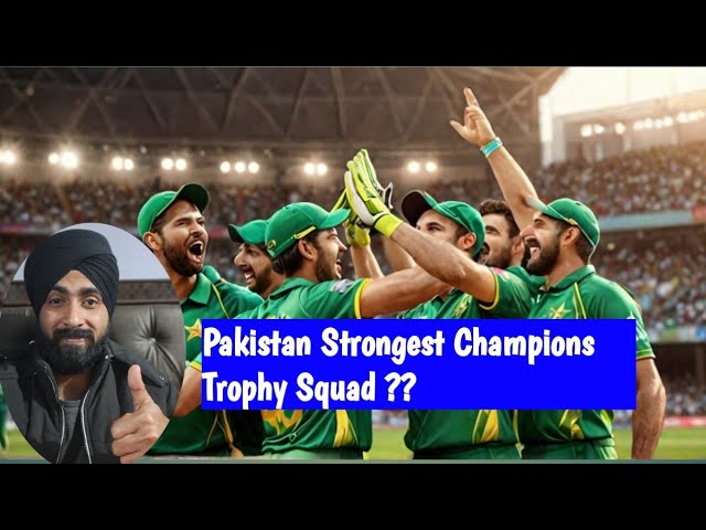 Pakistan champions trophy squad