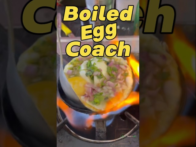 bihari style egg pouch | egg poach street food | street Food India #shorts #streetfood