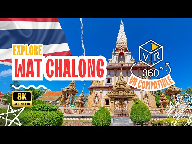 Wat Chalong Tapınağı | Phuket’in En Büyük Tapınağını 360° Keşfet! | Explore Wat Chalong in 360° VR!