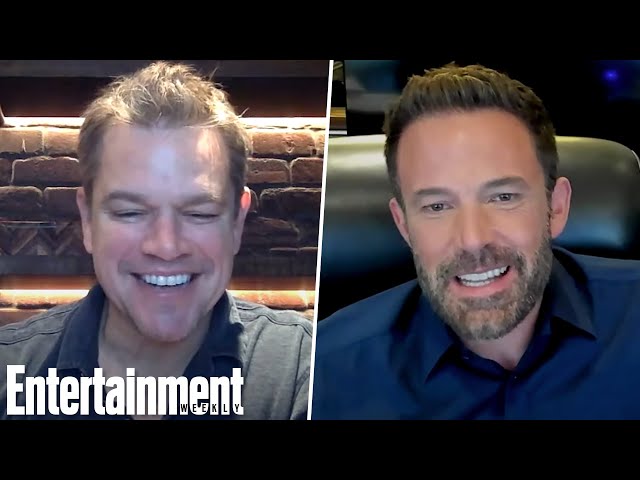 Matt Damon Interviews Ben Affleck About 'The Tender Bar' & His Film Career | Entertainment Weekly