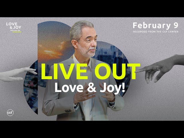 Live Out Love & Joy! | Ricky Sarthou | February 9, 2025