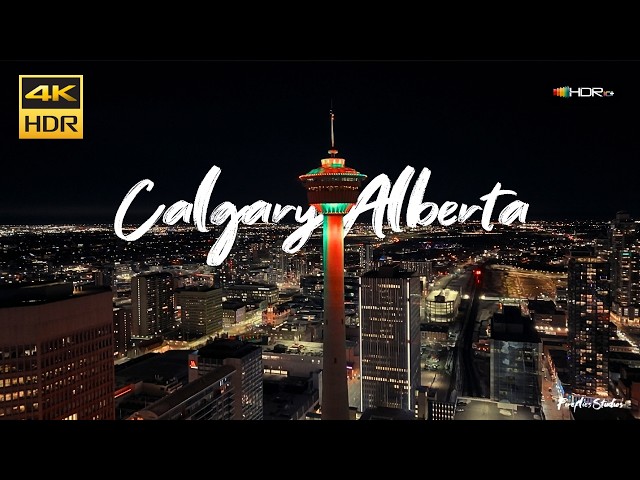 You Won't Believe the Beauty of Calgary Downtown from Above!