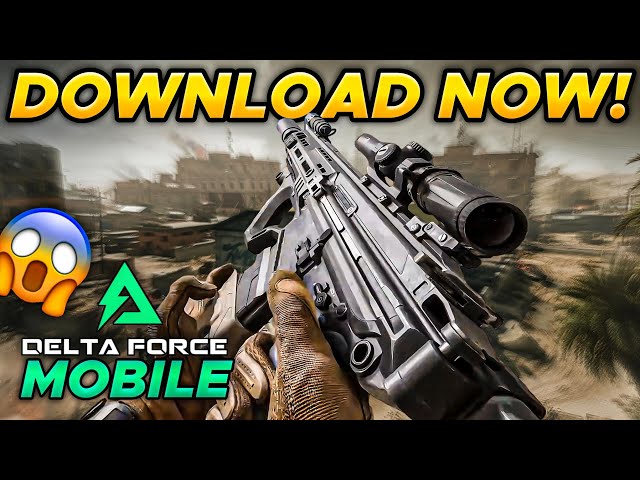 Delta Force Mobile Closed Beta Is Here !! How To Download And Setup..