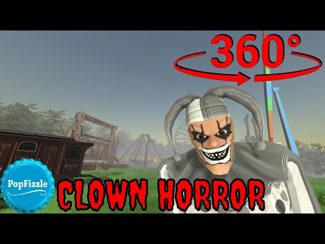 360 Video || Clown Horror Episode 1 || Horror Animation VR